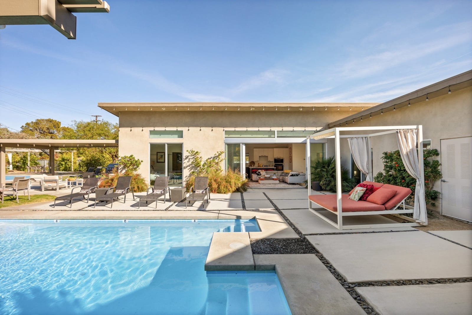 Featured image for Palm Springs Playground Estate: Desert Wedding Venue with Courts & Pool