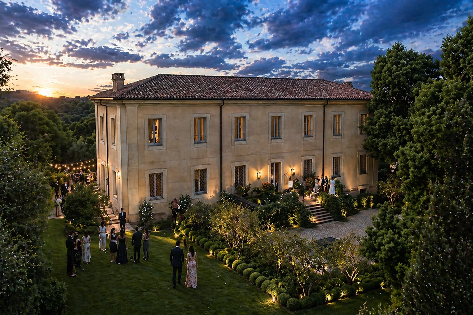 Featured image for Rome Historic Estate: Italy 500-Hectare Wedding Venue