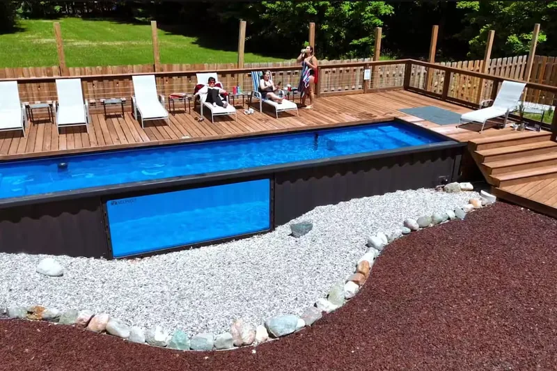 Spacious Forest Lodge with Sauna, Hot Tub & Container Pool – Lake Ann, Michigan (Near Traverse City) - Photo 3