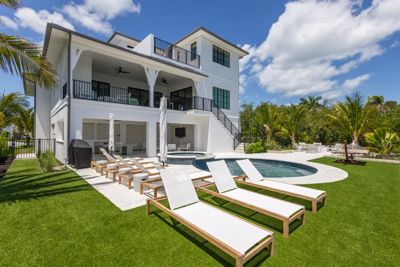 Private villa pool and luxury amenities for wedding guests