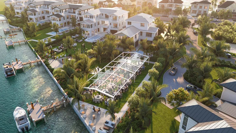 Event space at Florida Keys Wedding Village; 26 Villas, Sleep 260+, Wedding of 500+