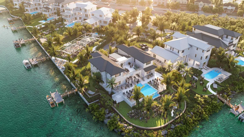 Event space at Florida Keys Wedding Village; 26 Villas, Sleep 260+, Wedding of 500+