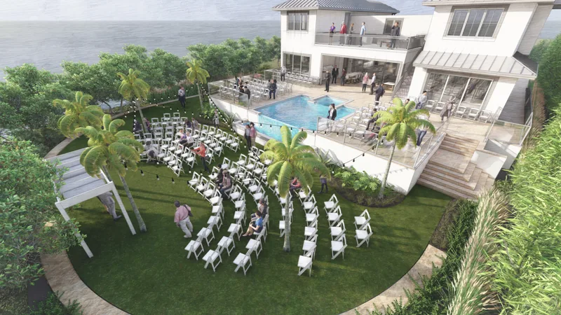Event space at Florida Keys Wedding Village; 26 Villas, Sleep 260+, Wedding of 500+
