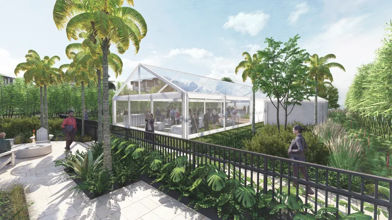 Event space at Florida Keys Wedding Village; 26 Villas, Sleep 260+, Wedding of 500+