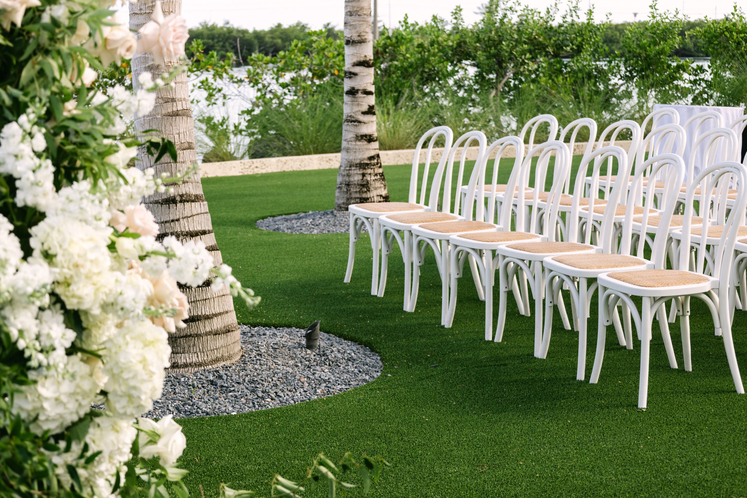 Event space at Florida Keys Wedding Village; 26 Villas, Sleep 260+, Wedding of 500+