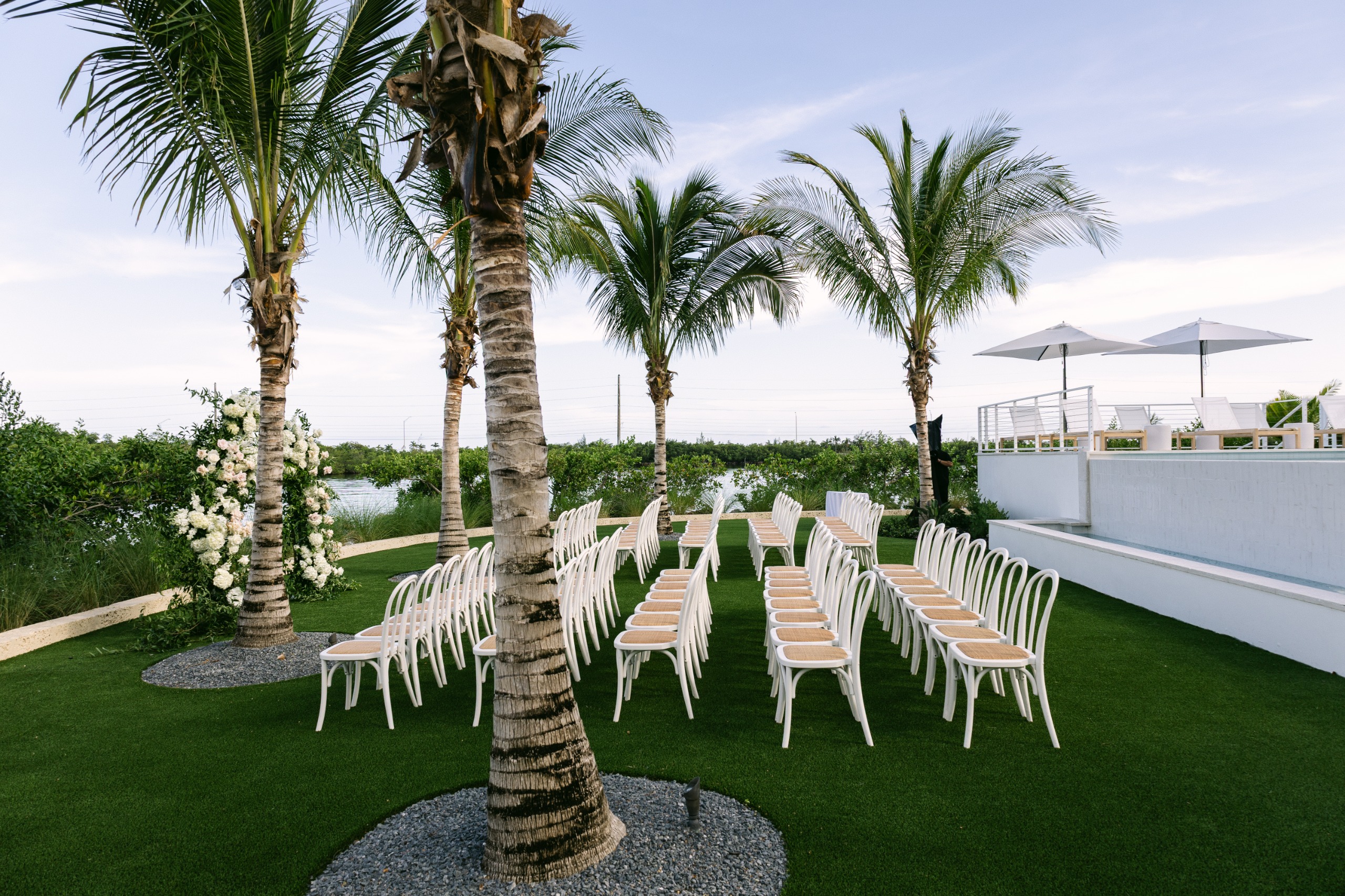 Event space at Florida Keys Wedding Village; 26 Villas, Sleep 260+, Wedding of 500+