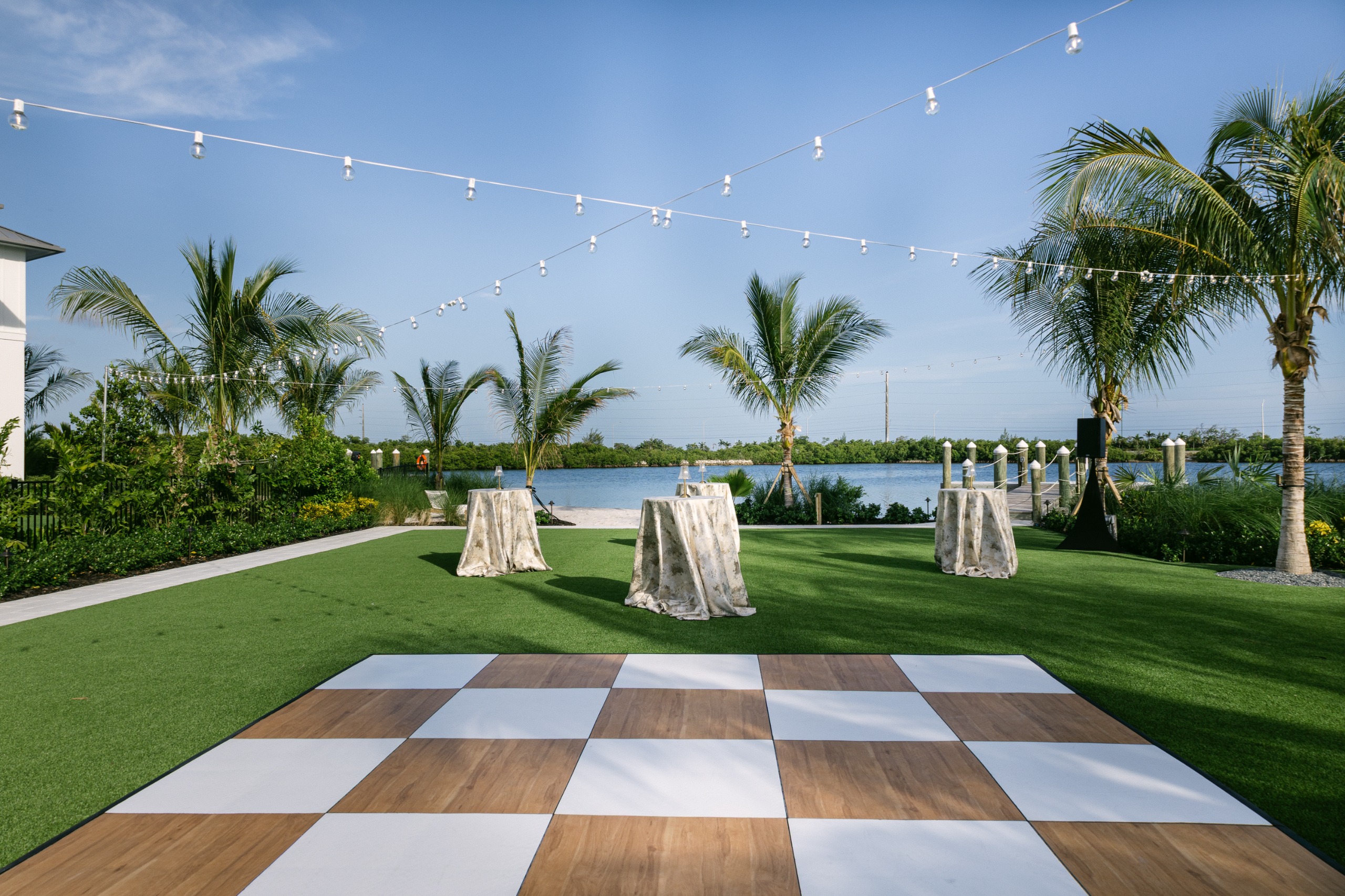Event space at Florida Keys Wedding Village; 26 Villas, Sleep 260+, Wedding of 500+