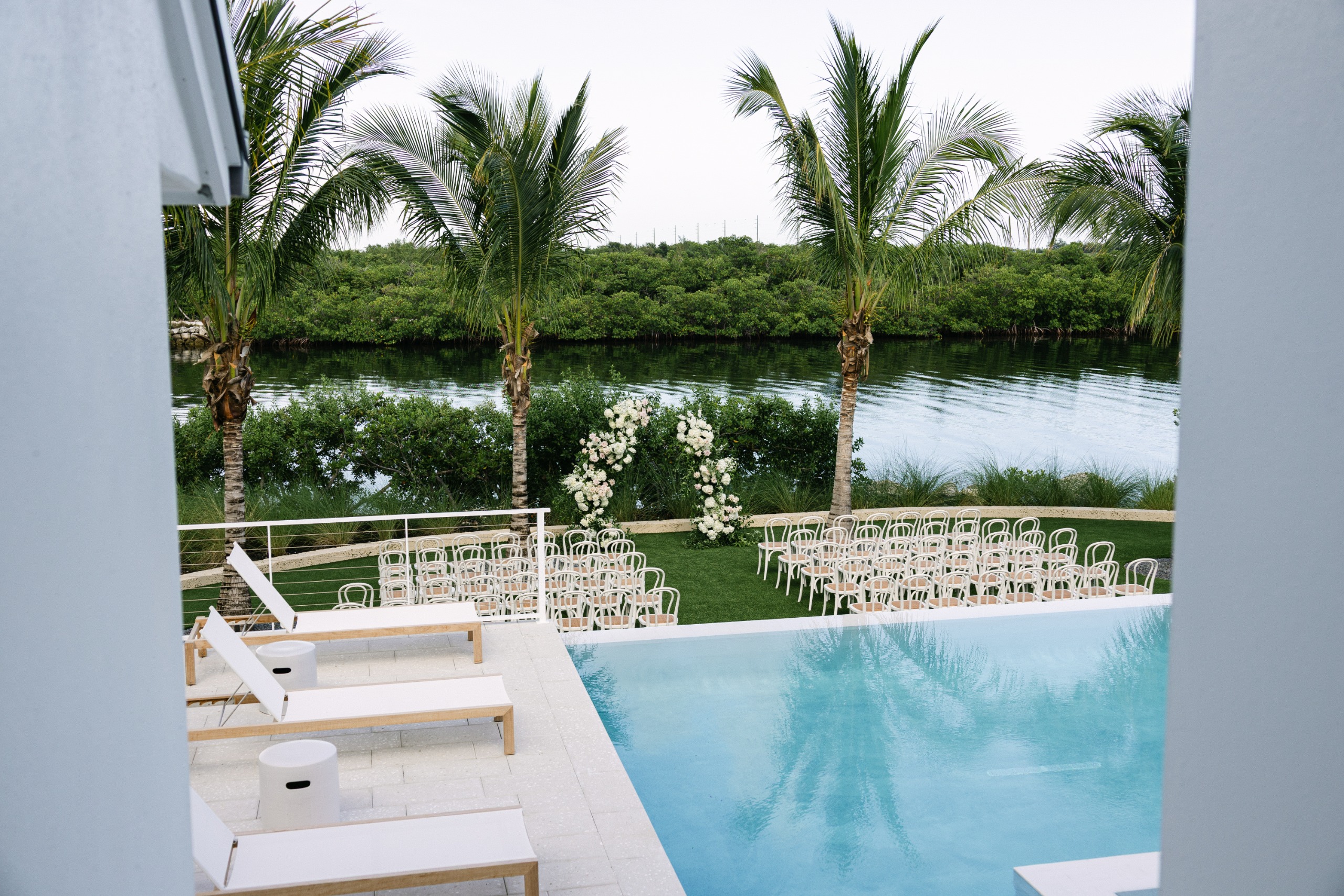 Event space at Florida Keys Wedding Village; 26 Villas, Sleep 260+, Wedding of 500+