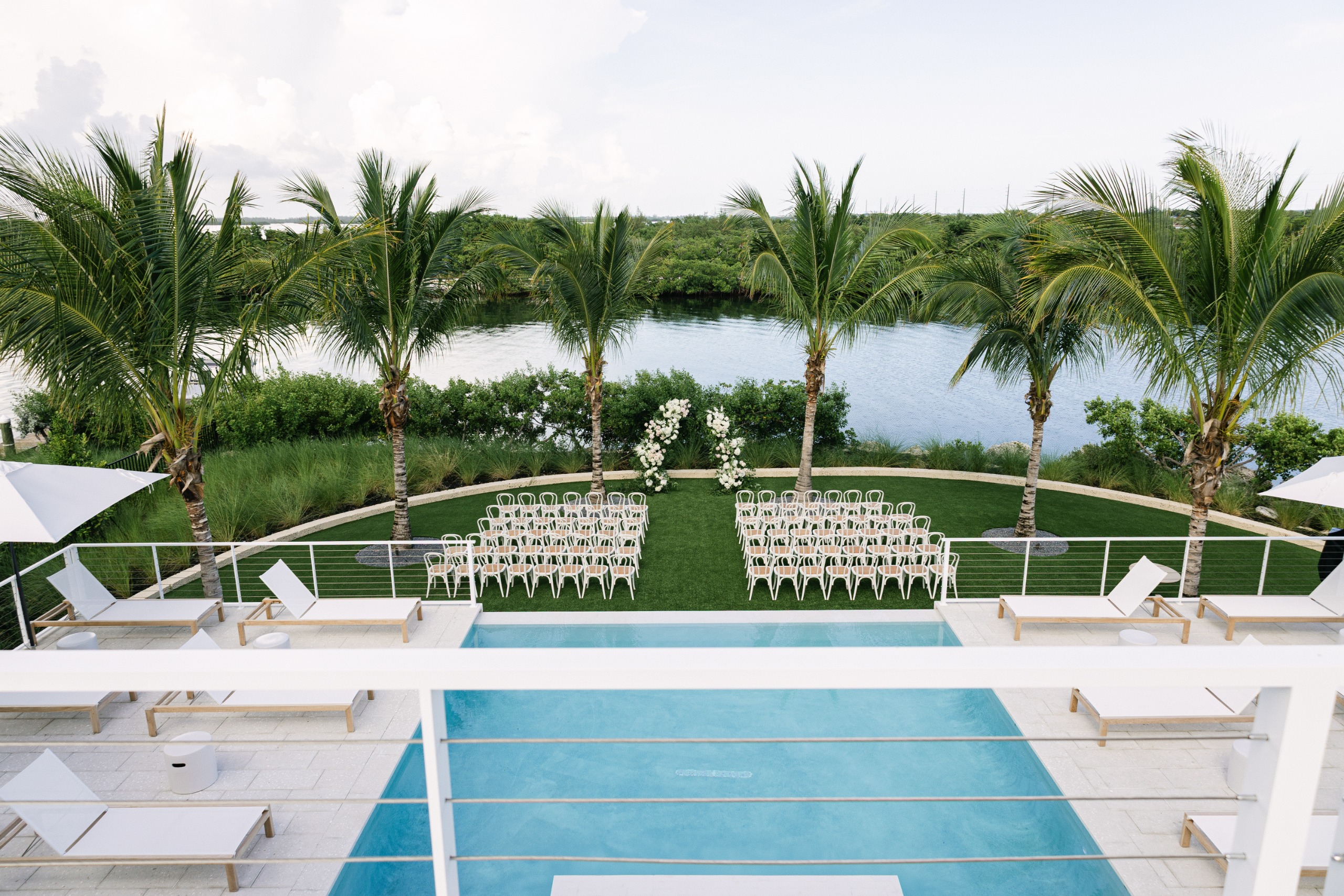 Event space at Florida Keys Wedding Village; 26 Villas, Sleep 260+, Wedding of 500+