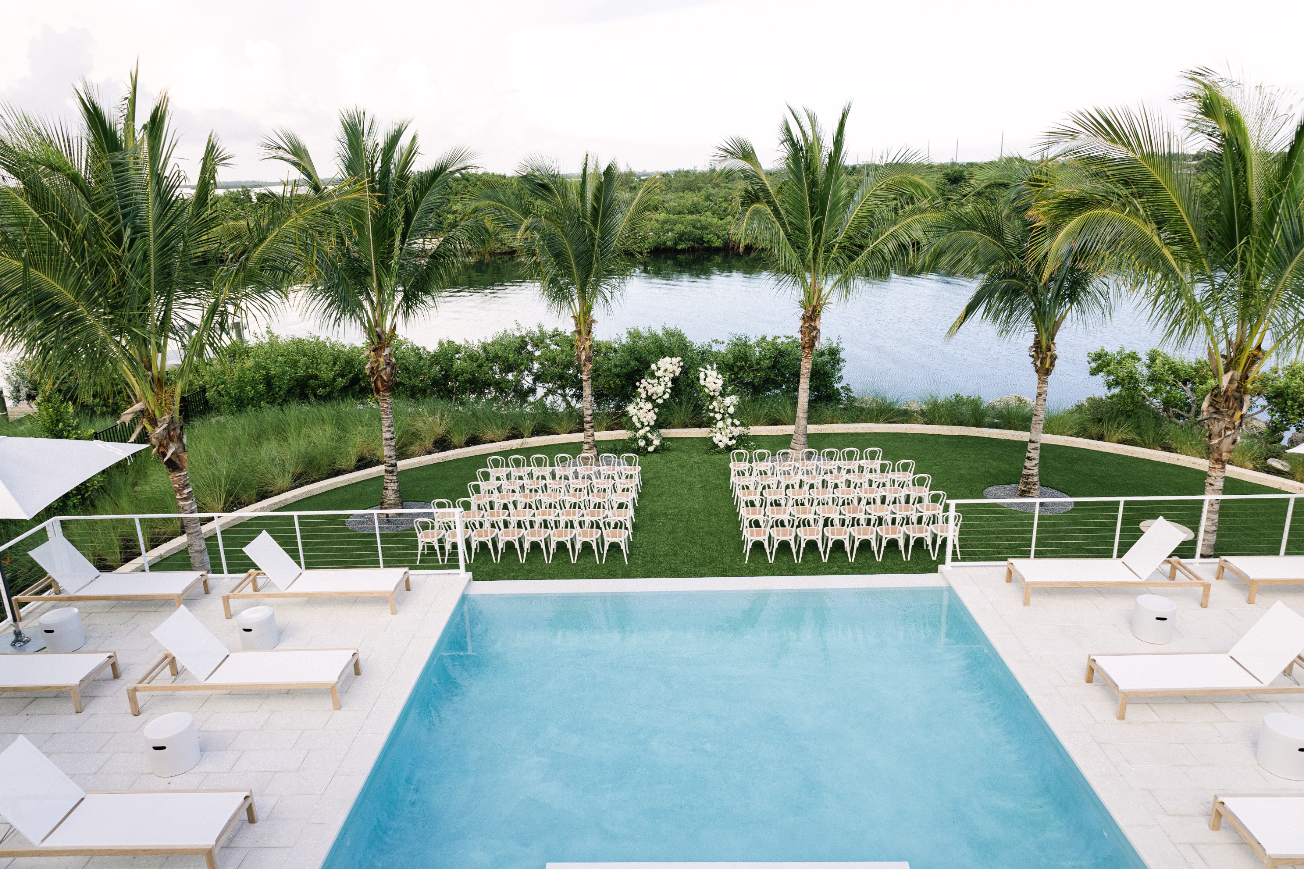 Event space at Florida Keys Wedding Village; 26 Villas, Sleep 260+, Wedding of 500+