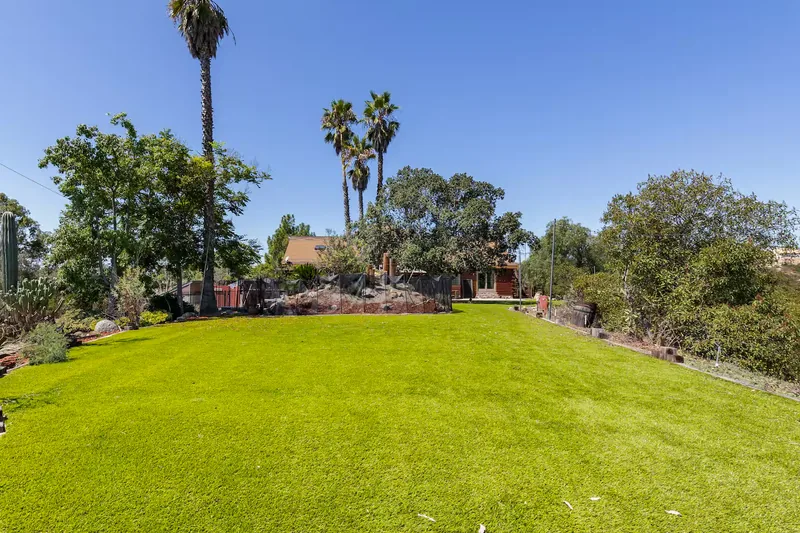 Event space at Hilltop San Diego  Mountain Log Cabin Estate with Scenic Views