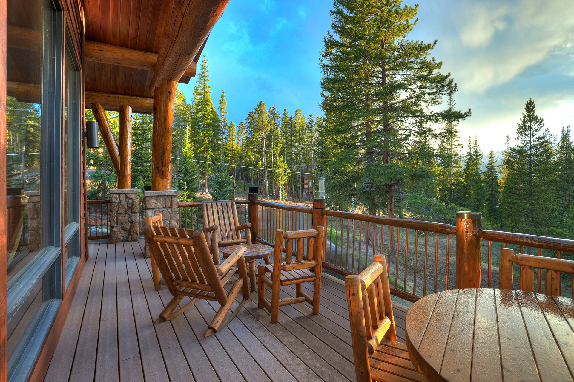 Event space at Breckenridge Mountain Chalet with Hot Tub, Game Room & Scenic Views