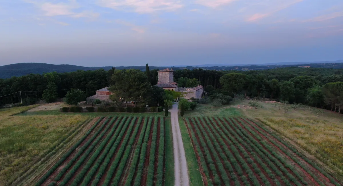 Tuscan countryside views