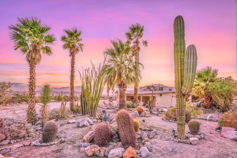 Event space at Desert Oasis with  Pool & Views Near Coachella & Joshua Tree