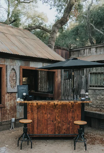Event space at Heritage Temecula Canyon Ranch with Vintage Facades, Creekside Charm & Event-Ready Grounds