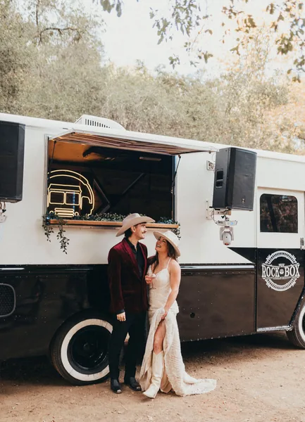 Event space at Heritage Temecula Canyon Ranch with Vintage Facades, Creekside Charm & Event-Ready Grounds