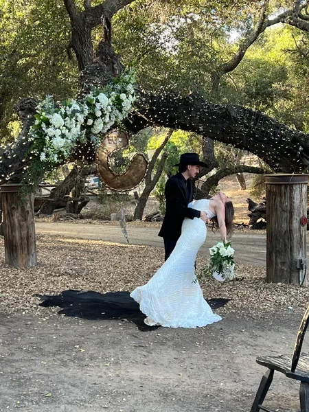 Event space at Heritage Temecula Canyon Ranch with Vintage Facades, Creekside Charm & Event-Ready Grounds