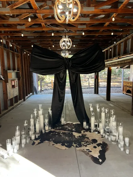 Event space at Heritage Temecula Canyon Ranch with Vintage Facades, Creekside Charm & Event-Ready Grounds