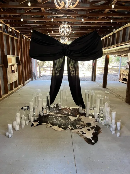 Event space at Heritage Temecula Canyon Ranch with Vintage Facades, Creekside Charm & Event-Ready Grounds