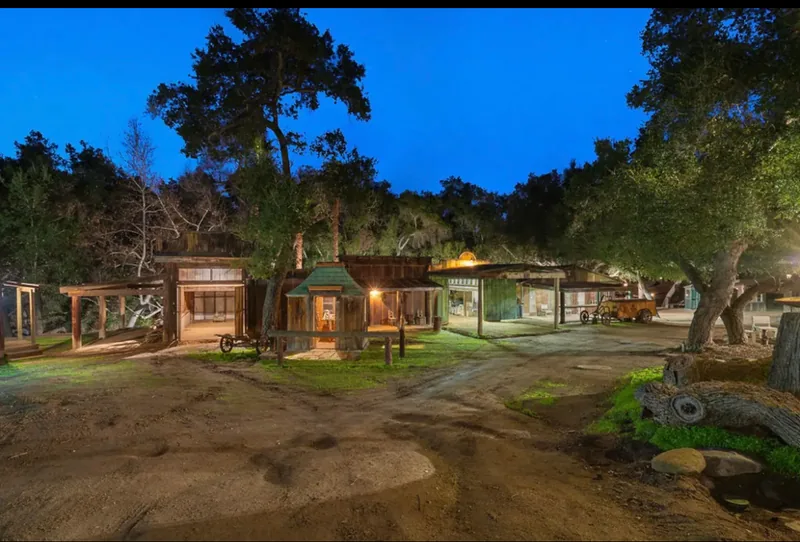 Event space at Heritage Temecula Canyon Ranch with Vintage Facades, Creekside Charm & Event-Ready Grounds