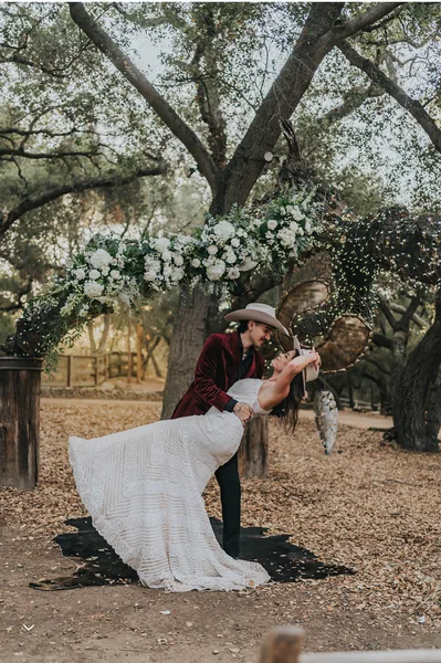 Event space at Heritage Temecula Canyon Ranch with Vintage Facades, Creekside Charm & Event-Ready Grounds