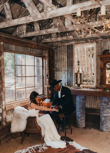 Event space at Heritage Temecula Canyon Ranch with Vintage Facades, Creekside Charm & Event-Ready Grounds