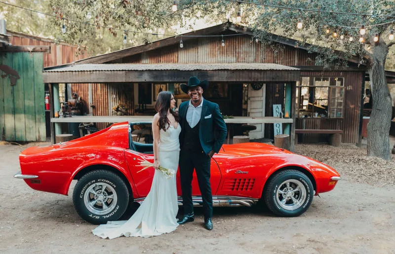 Event space at Heritage Temecula Canyon Ranch with Vintage Facades, Creekside Charm & Event-Ready Grounds