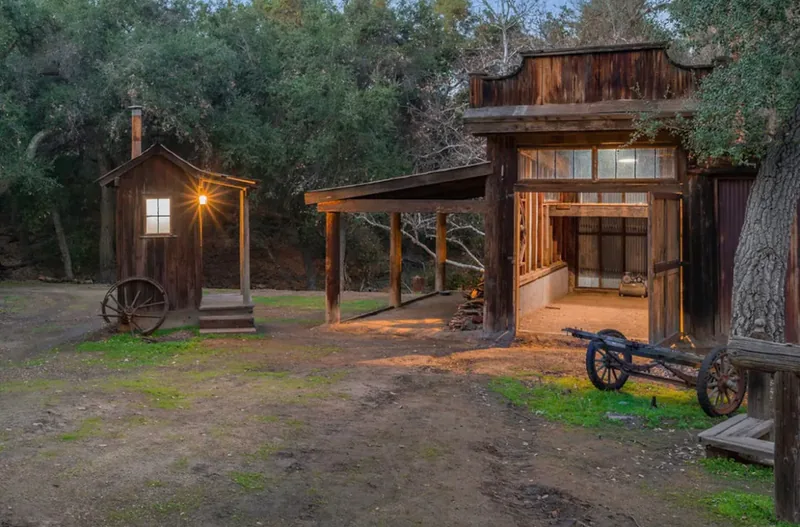 Event space at Heritage Temecula Canyon Ranch with Vintage Facades, Creekside Charm & Event-Ready Grounds