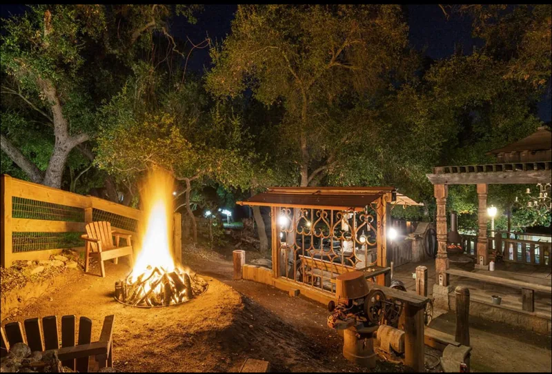 Event space at Heritage Temecula Canyon Ranch with Vintage Facades, Creekside Charm & Event-Ready Grounds