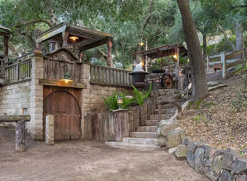 Event space at Heritage Temecula Canyon Ranch with Vintage Facades, Creekside Charm & Event-Ready Grounds