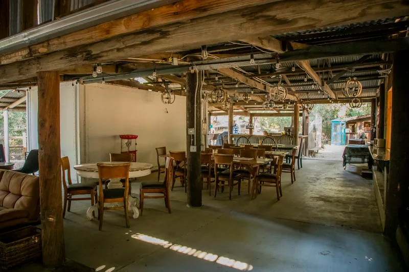 Event space at Heritage Temecula Canyon Ranch with Vintage Facades, Creekside Charm & Event-Ready Grounds