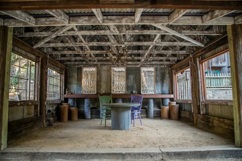 Event space at Heritage Temecula Canyon Ranch with Vintage Facades, Creekside Charm & Event-Ready Grounds