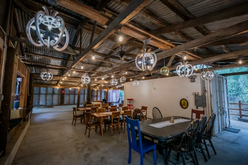 Event space at Heritage Temecula Canyon Ranch with Vintage Facades, Creekside Charm & Event-Ready Grounds