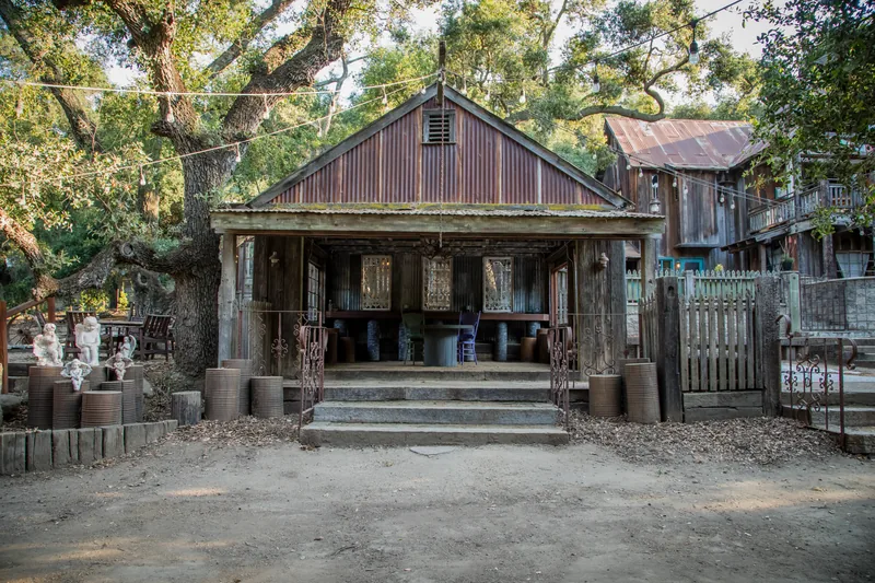 Event space at Heritage Temecula Canyon Ranch with Vintage Facades, Creekside Charm & Event-Ready Grounds