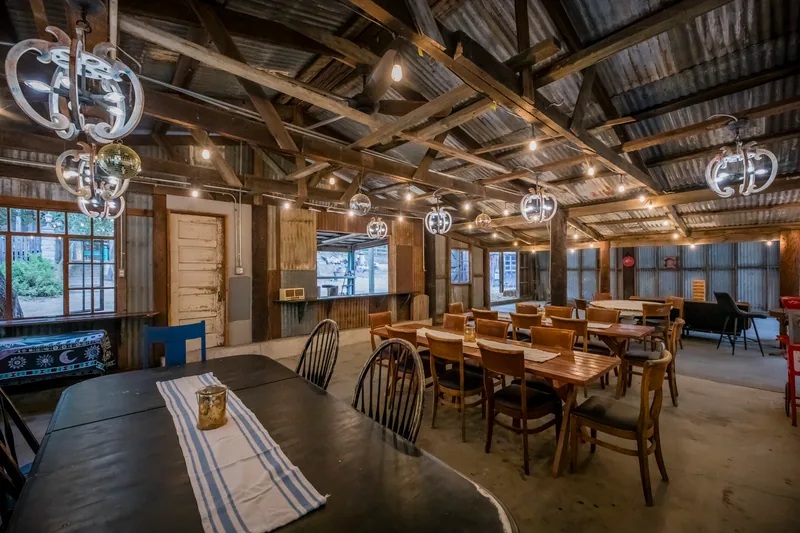 Event space at Heritage Temecula Canyon Ranch with Vintage Facades, Creekside Charm & Event-Ready Grounds