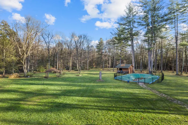 Event space at Forest Estate with Pool & Hot Tub on 62 Private Acres – Connecticut Wedding Retreat