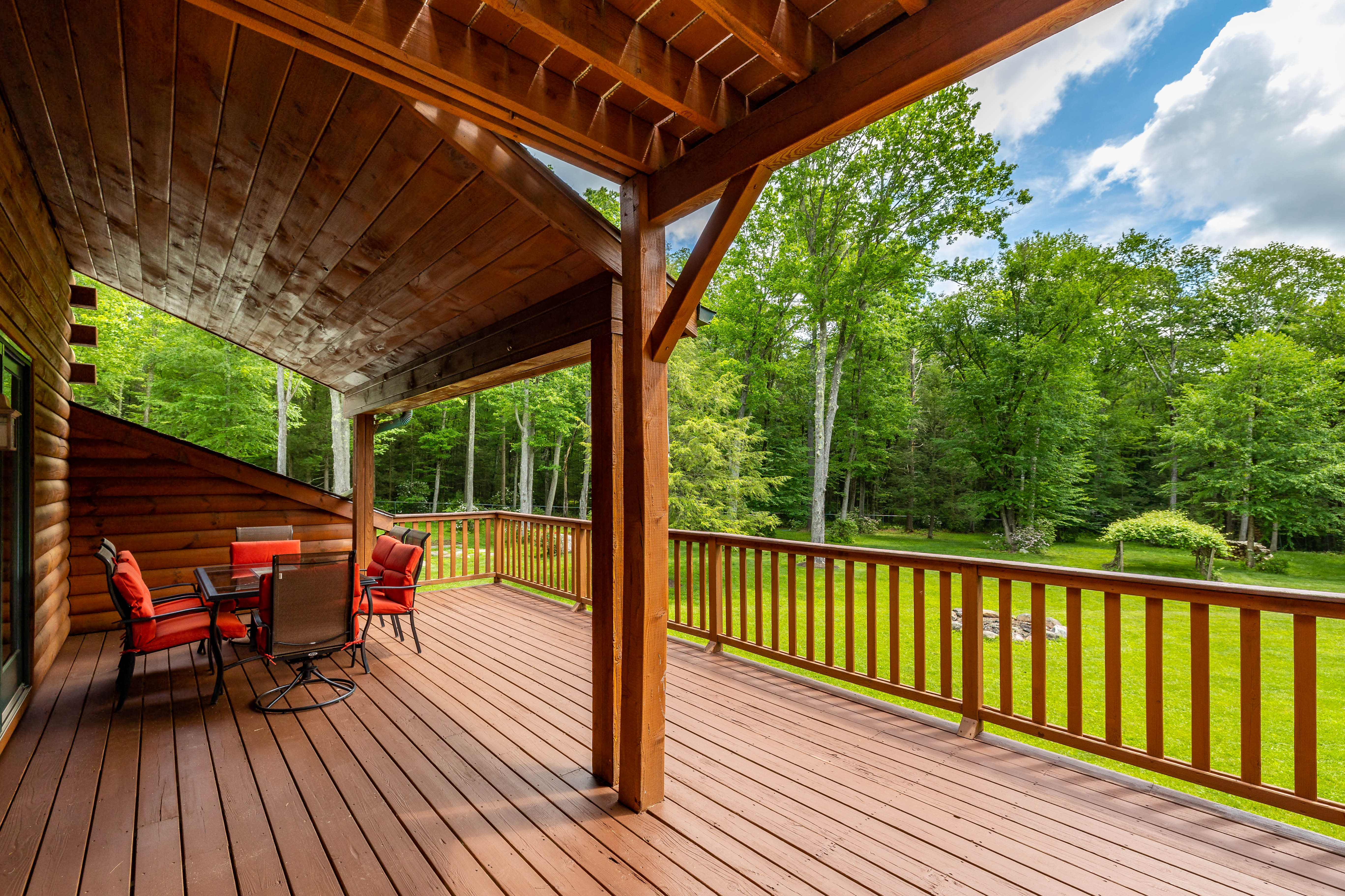 Event space at Forest Estate with Pool & Hot Tub on 62 Private Acres – Connecticut Wedding Retreat