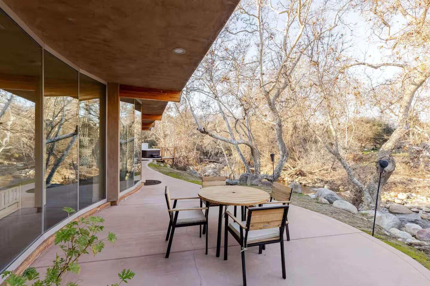 Riverside setting for wedding celebrations