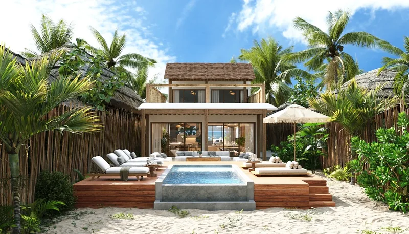 Secluded Beachfront Estate in Tulum – Beach Ceremony Space, Rooftop Terrace & Private Pools - Photo 1