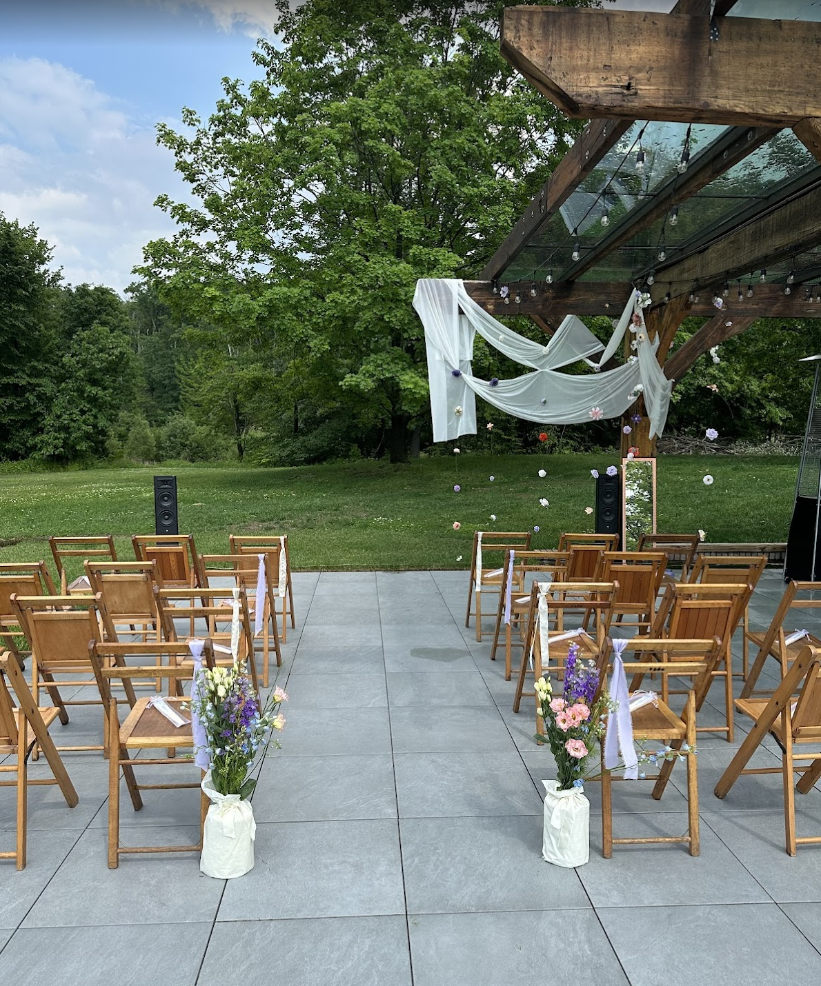 Event space at New Jersey /NY Wedding Estate with Pool, Hot Tub, and Pickleball – Easy New York City Access