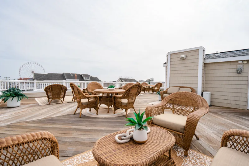 Event space at Ocean City Wedding Boutique Hotel By the Beach