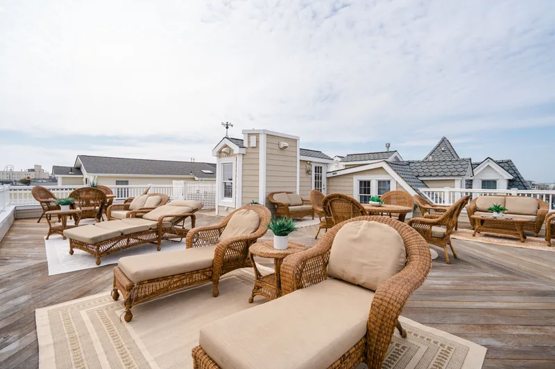Event space at Ocean City Wedding Boutique Hotel By the Beach