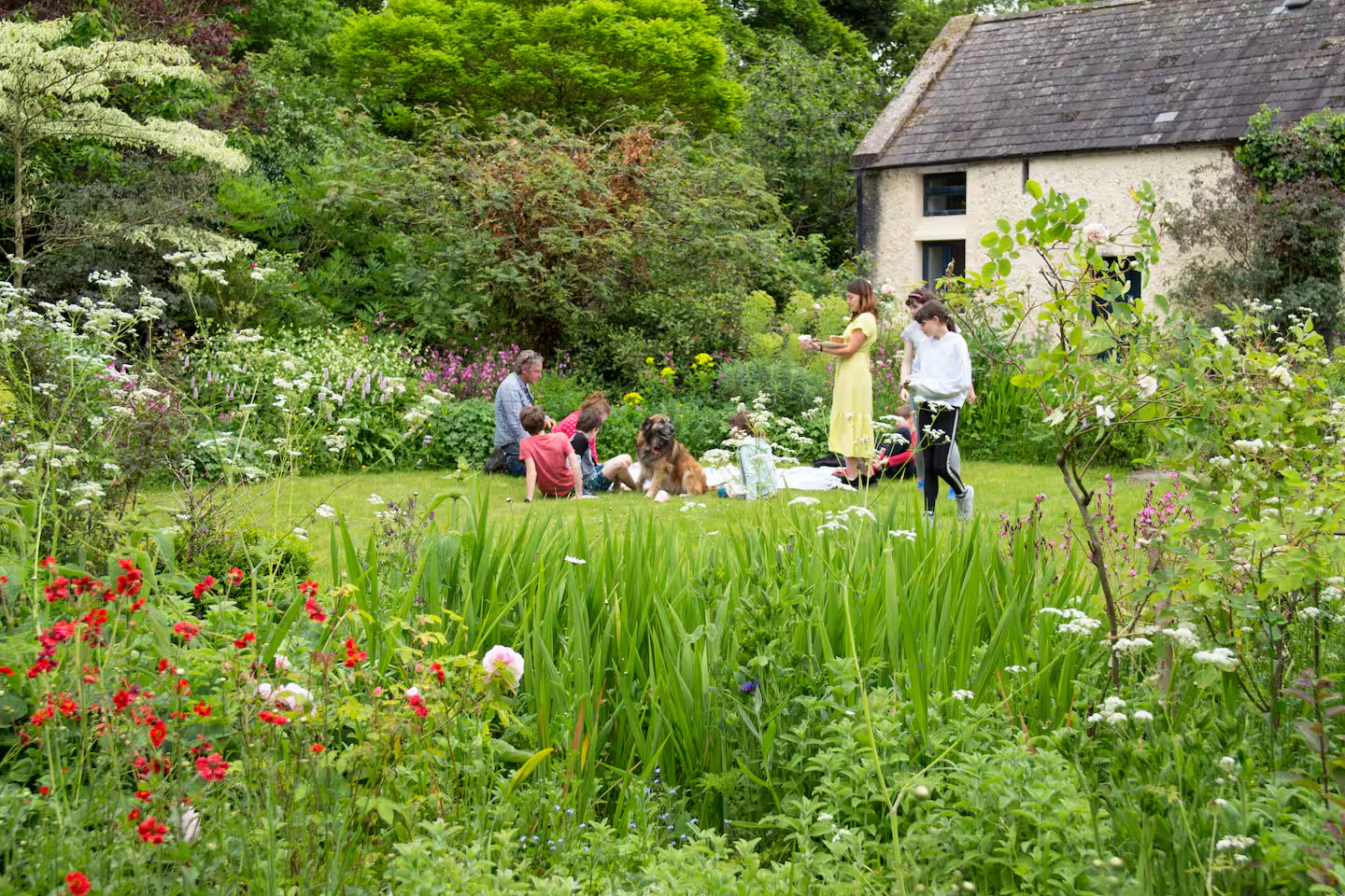 Event space at Elegant 14-Acre Irish Estate with Courtyard Suites & Historic Gardens –Near Dublin