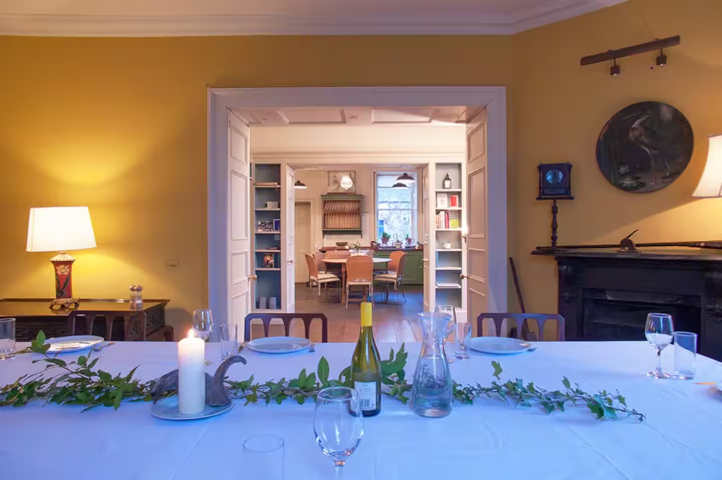 Event space at Elegant 14-Acre Irish Estate with Courtyard Suites & Historic Gardens –Near Dublin