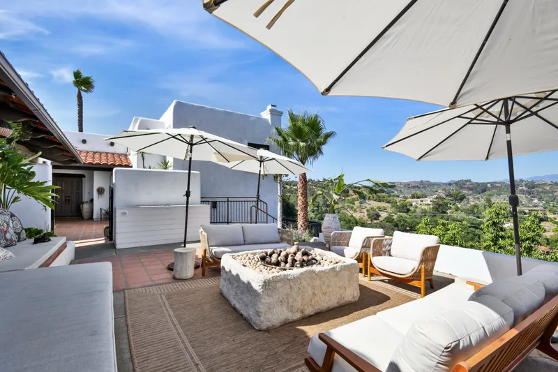 Event space at Wine Country Hacienda with Speakeasy Lounge & San Diego Vineyard Views