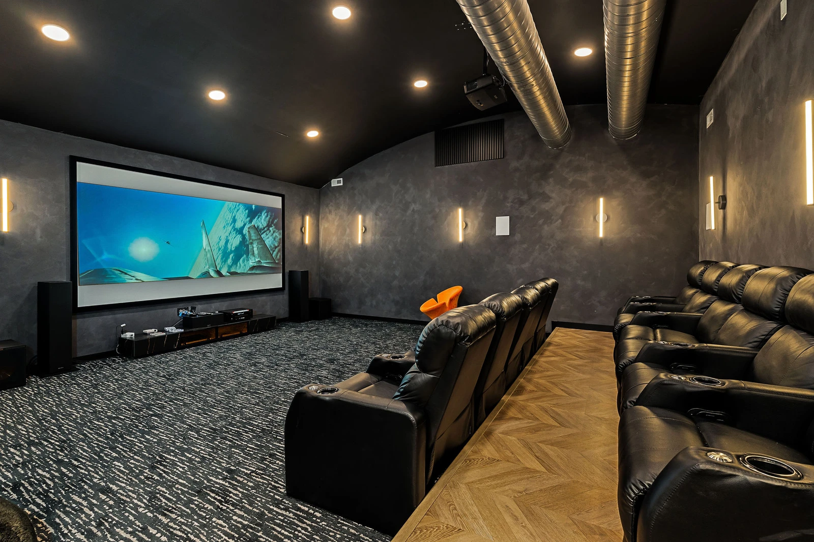 Recreation and lounge amenities at the estate
