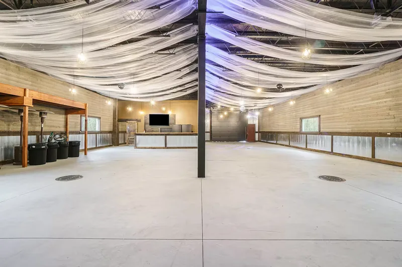 Event space at 45-Acre Michigan Estate – Event Barn, Pool