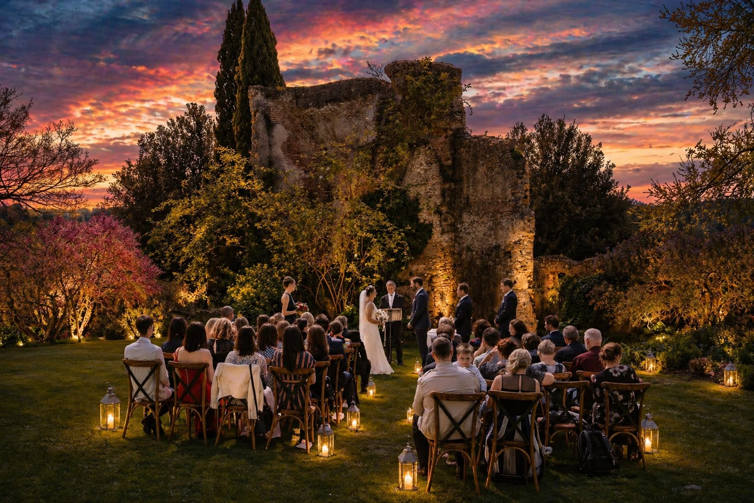 Estate grounds and historic architecture