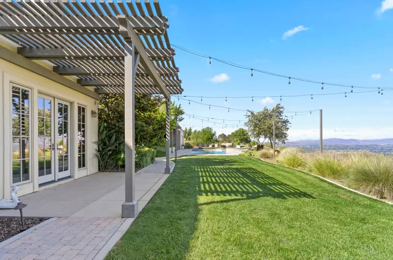 Event space at Temecula Hills Estate with Pool, Pickleball Court & Guest House