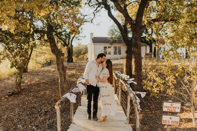 Event space at Riverfront Dallas Wedding Ranch with Hilltop Views